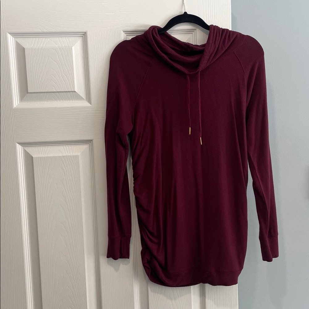 Isabel Maternity by Ingrid & Isabel Plum Long Sleeve Top